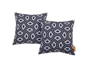 Ergode Two Piece Outdoor Patio Pillow Set - Mask