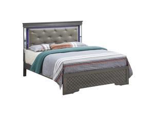 Glory Furniture Verona G6702C-FB3 Full Bed, Metalic Black