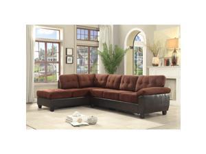 Glory Furniture Gallant G906B-SC Sectional, CHOCOLATE