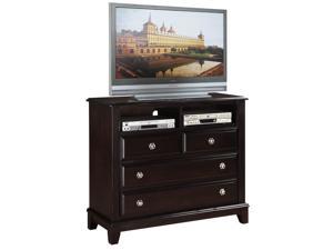 Glory Furniture Ashford G9800-TV Media Chest, Cappuccino