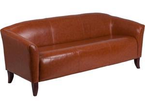Flash Furniture Hercules Imperial Series Cognac Leather Sofa