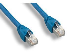 CAT 6A Shielded 10G STP Patch Cable Blue Color CAT6A High performance Cat6a 24 AWG Ethernet patch cable is perfect for connecting computers with.
