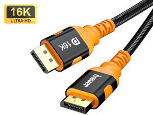 Display port Cable 16K 8K 144Hz 240Hz DP 2.0 DP 1.4 DP 1.2 4K to DP 1M 2M  3M 5M