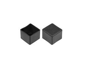 Plastic End Caps Covers 28mm x 28mm Square Furniture Table Chair Legs 30Pcs