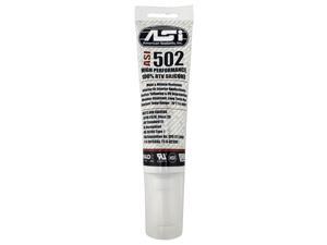 ASI 502 Clear Food Grade 100% RTV Silicone Sealant - 2.8 Oz Squeeze Tube