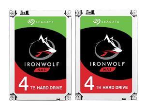 2 Pack Seagate IronWolf 3.5-inch 4TB Internal Hard Drive