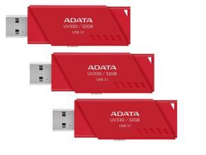 3-Pack ADATA UV330 32GB USB 3.1 Flash Drive