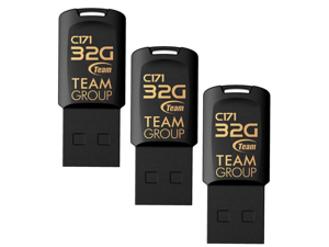 3-Pack Team TC17132GB01 32GB USB 2.0 Flash Drive