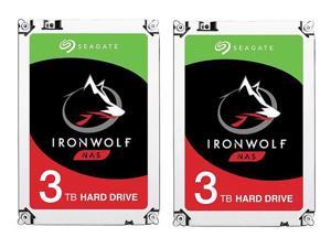 2-Pack Seagate IronWolf 3.5-inch 3TB Internal Hard Drive