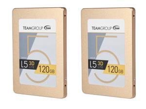 2-Pack Team Group L5 LITE 3D 2.5-inch 120GB Internal Solid State Drive