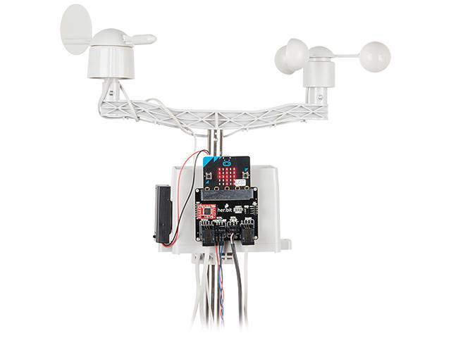 SparkFun micro: climate Kit for micro: bit (not included) - v30 - Qwiic Enabled High-grade DIY Weather Station Measure Temperature Soil Moisture /
