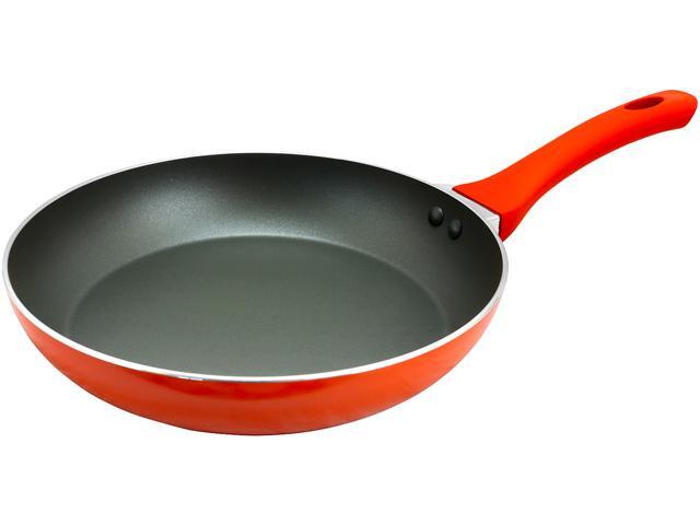 Weight Watchers Winsor 10 inch Aluminum Frying Pan in Orange