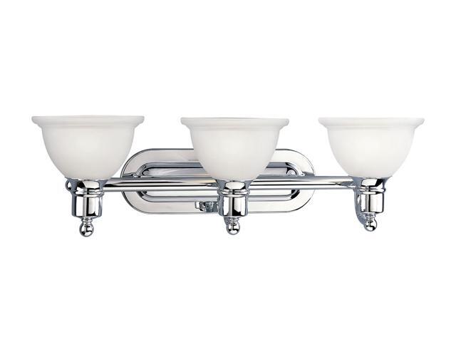 Progress Lighting Polished Chrome 3-Light Bath Bracket
