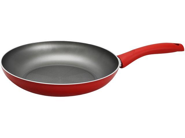 Gibson Tosca Bellocchi 10 inch Aluminum Frying Pan, Red