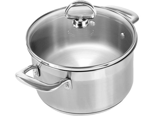 Chantal Induction 21 Steel Soup Pot with Lid (2 Qt)