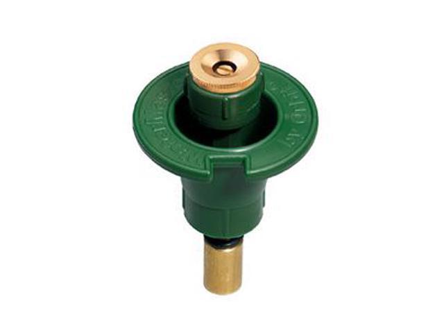 Orbit 54028 Half Circle Plastic Pop-Up Sprinkler Head with Brass Nozzle