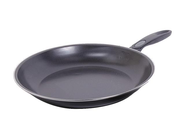 Oster Ashford 2-Piece Non-Stick Aluminum Frying Pan Set, Black