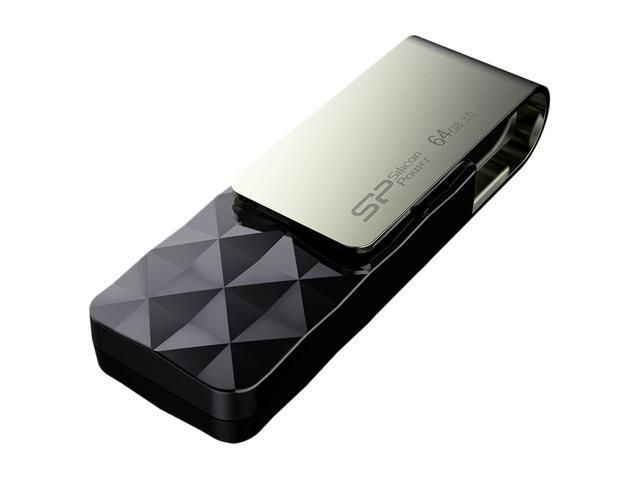 NeweggBusiness Silicon Power 64GB Blaze B30 USB 3.0 Flash Drive