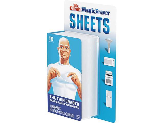 Magic Eraser Sheets 35' x 58' x 003' White 16/Pack 8 Pack/Carton 90618