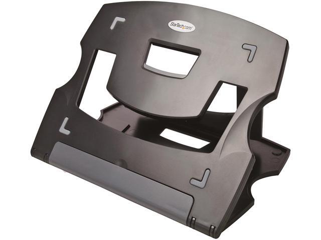 StarTech.com LTRISERP Portable Laptop Stand - Adjustable Laptop Stand - Ergonomic Laptop Desk Stand - Laptop Riser for Desk