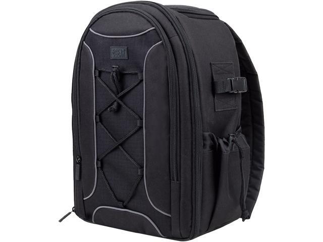 USA Gear S16 SLR Camera Backpack with Hook-and-Loop fastener Storage Dividers & Waterproof Rain Cover - Works with Canon PowerShot SX540 HS Nikon