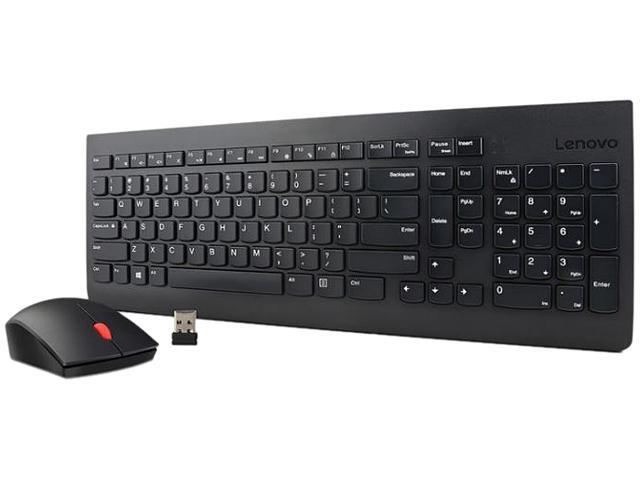 Lenovo Essential Wireless Keyboard and Mouse Combo - French Canadian 058