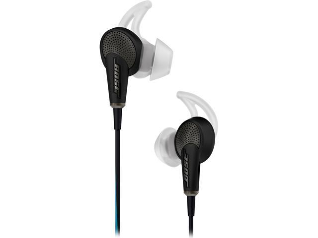 Bose Quiet Comfort 20 Acoustic Noise Cancelling Headphones-Black-iOS Devices