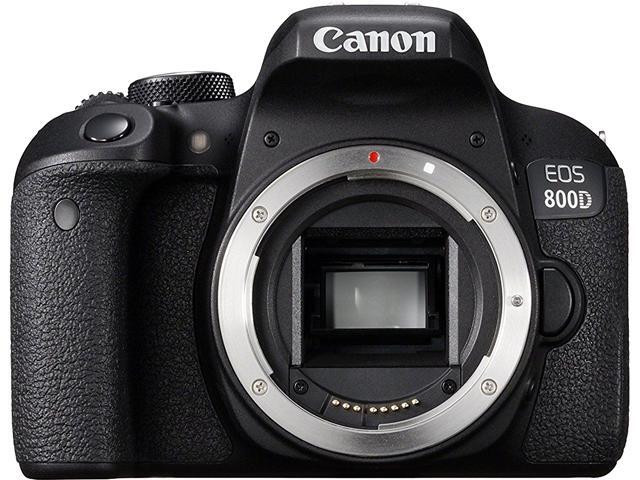 Canon EOS 800D Digital SLR Camera Black (International Model No Warranty)