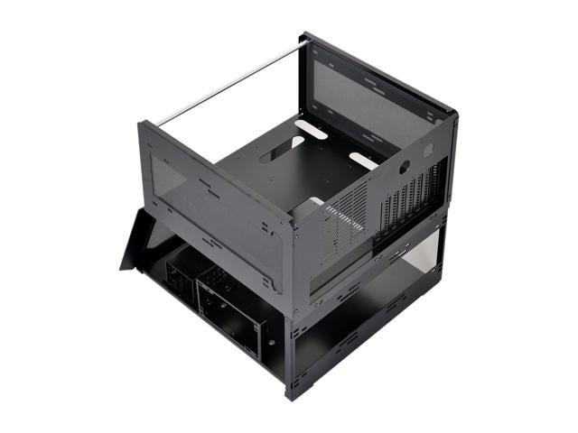 Neweggbusiness Lian Li Pc T70fx Black Aluminum Steel Atx Bench Case Computer Case Atx Optional Power Supply