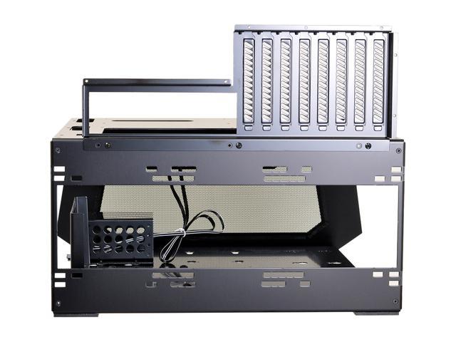 NeweggBusiness - LIAN PC-T70X Black / Steel Test Bench Computer Case
