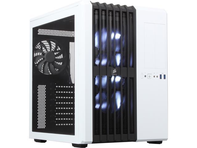 NeweggBusiness - Corsair Carbide Series Air 540 White Steel ATX Mid Tower High Airflow Cube Case ATX (not included) Power