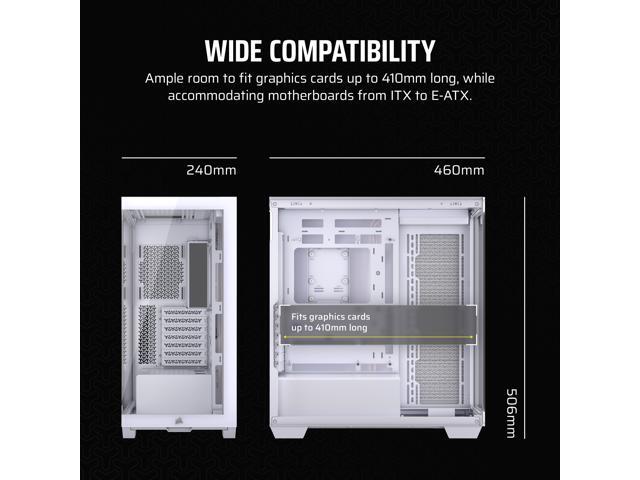 NeweggBusiness - CORSAIR 3500X Tempered Glass Mid-Tower PC