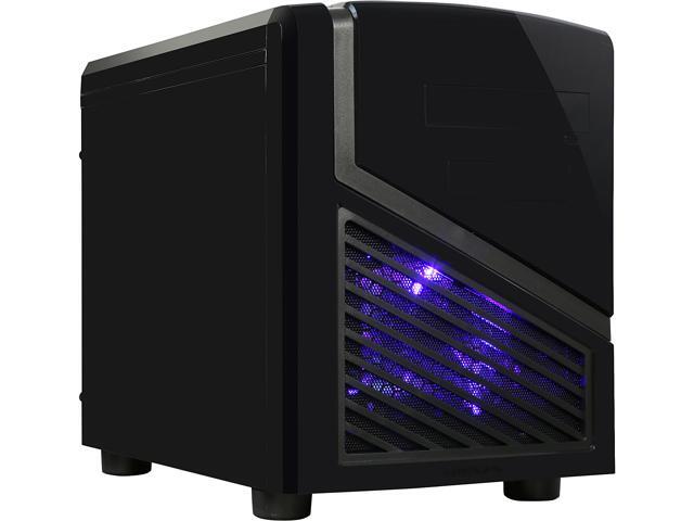 NeweggBusiness - APEVIA X-QBER-NW-BK Black SECC Micro ATX