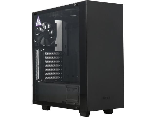 NeweggBusiness - NZXT S340 Elite Matte Black Steel/Tempered Glass