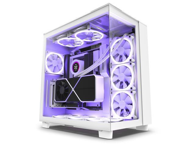 Buy the NZXT H5 Black Flow RGB Edition ATX MidTower Gaming Case Tempered  Glass ( CC-H51FB-R1 ) online 