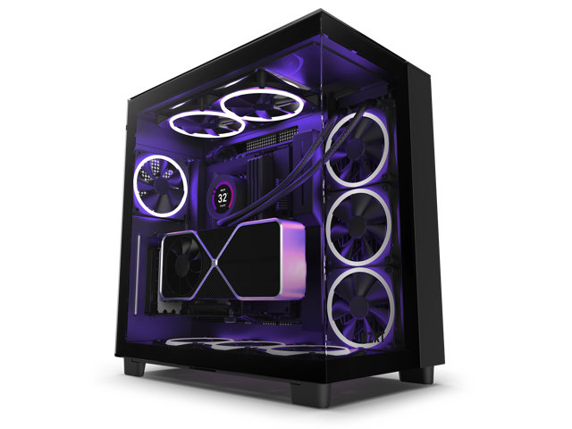 NeweggBusiness - NZXT H9 Elite - All Black - CM-H91EB-01 - Premium