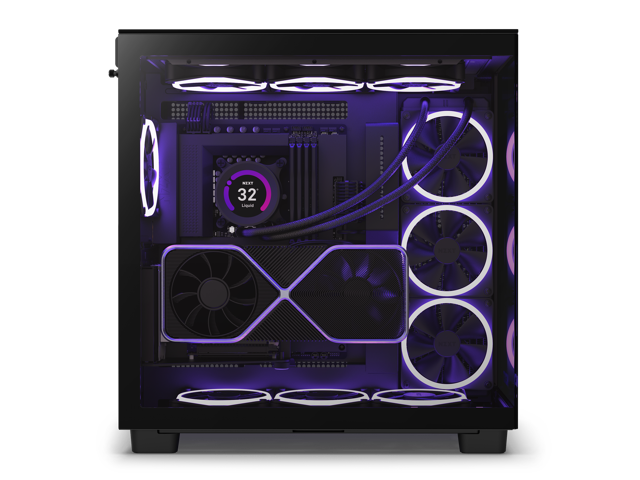 NZXT H9 Elite Flow RGB＋ Amazon.com: NZXT H9 Flow RGB+ (2025) – Large Dual-Chamber