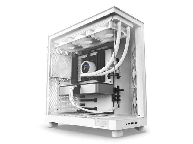 NeweggBusiness - NZXT H6 FLOW Compact Dual-Chamber Mid-Tower