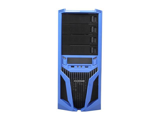 NeweggBusiness - RAIDMAX Blade ATX-298WU Black / Blue Steel