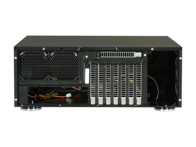 NeweggBusiness - SILVERSTONE Black Aluminum / Steel Grandia Series