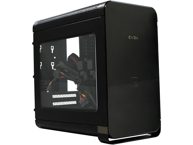 NeweggBusiness - EVGA Hadron Air Mini-ITX Chassis Black with 500W