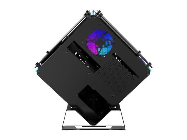 NeweggBusiness - AZZA Cube 802 CSAZ-802 Black SPCC ATX Cube Case