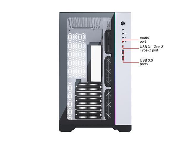 NeweggBusiness - MetallicGear NEO Qube, Dual Tempered Glass NeweggBusiness - MetallicGear NEO Qube, Dual Tempered Glass