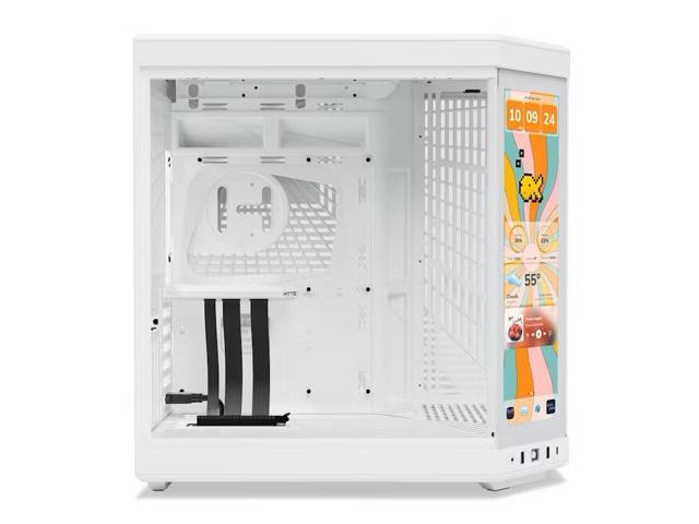 HYTE Y70 Touch Infinite [ホワイト] Y70 touch infinite - Our New PC Case with LCD Screen - Snow White