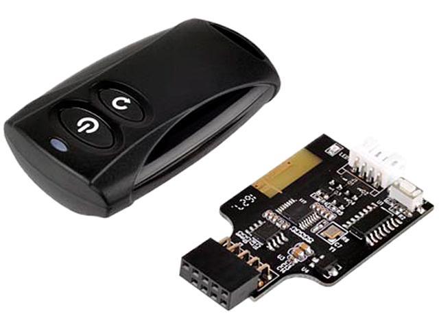 Silverstone 2.4g Wireless Remote Computer Power/Reset Switch, USB 2.0 9-Pin Interface