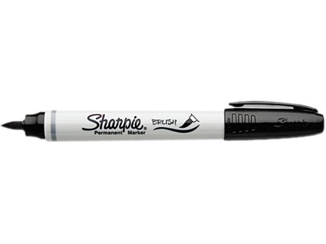 Sharpie Black Brush Tip Permanent Marker (1810705)