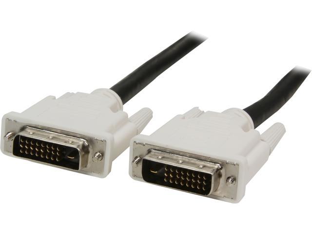 NeweggBusiness - C2G 26912 Black 3.3 ft. 1 x DVI-D Dual-Link 24-pin Male 1  x DVI-D Dual-Link 24-pin Male M-M DVI-D M/M Dual Link Digital Video Cable