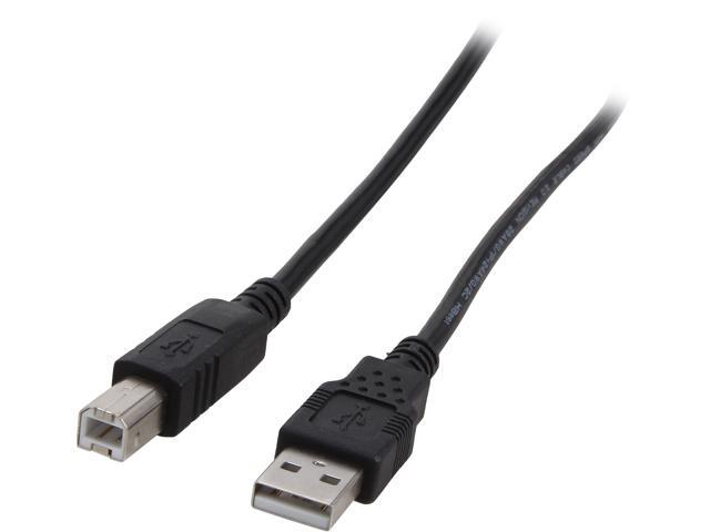 9.8ft (3m) USB 2.0 A/B Cable - White