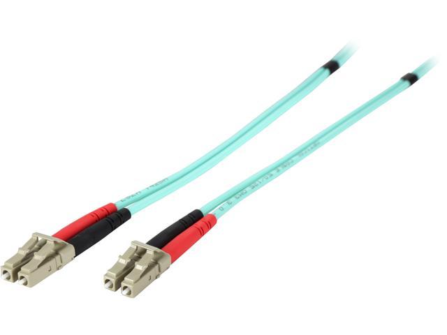 StarTech.com 15m Fiber Optic Cable - Multimode Duplex 50/125 - LSZH - LC/LC  - OM2 - LC to LC Fiber Patch Cable : : Electronics