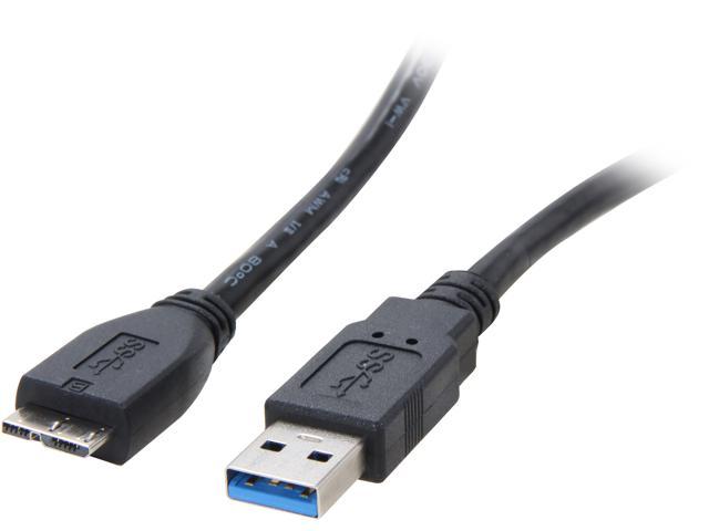 Basics USB-A to USB-B 3.0 Cable, 4.8Gbps High-Speed with Gold-Plated  Plugs, 6 Foot, Black